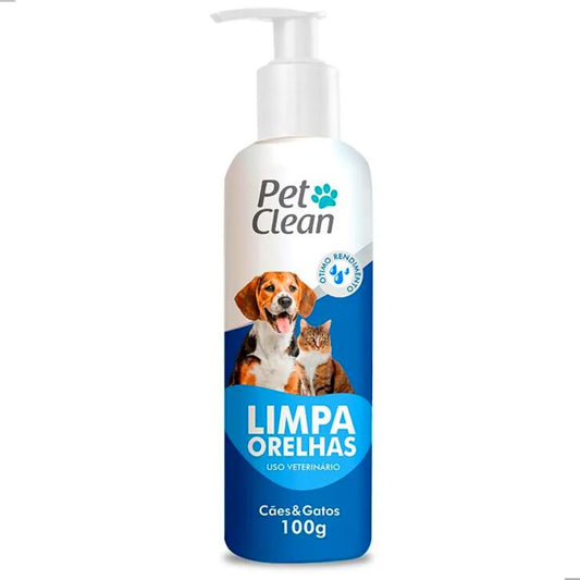 Limpa Ouvido Para Cães E Gatos 100g