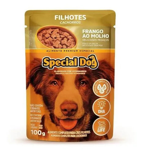 Ração Special Dog Sache Cães Filhotes 100g