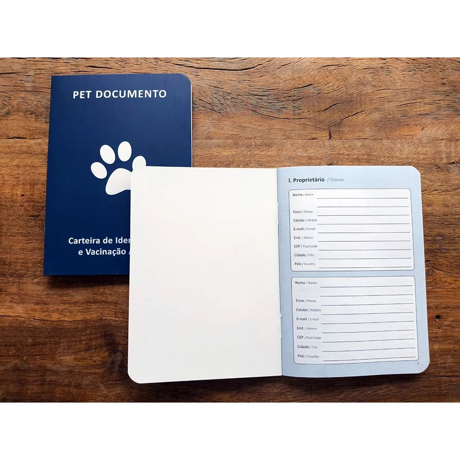 Carteira de Vacinação e Identidade PET