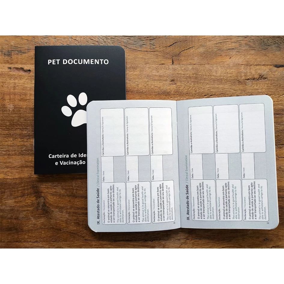 Carteira de Vacinação e Identidade PET
