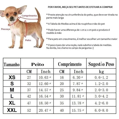 Roupa De Moletom Com Capuz Para Cães e Gatos Pequenos e Médios