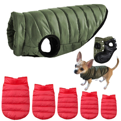 Casacos De Inverno Para Cães e Gatos Pequenos