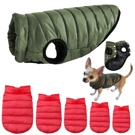 Casacos De Inverno Para Cães e Gatos Pequenos